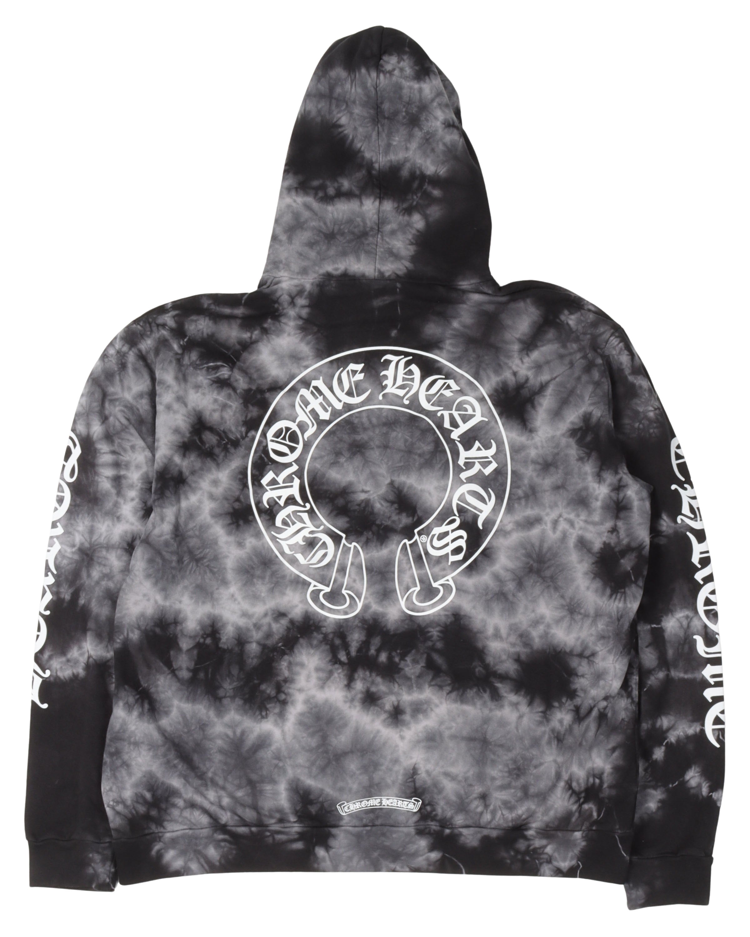 Tie Dye Horseshoe Logo Hoodie