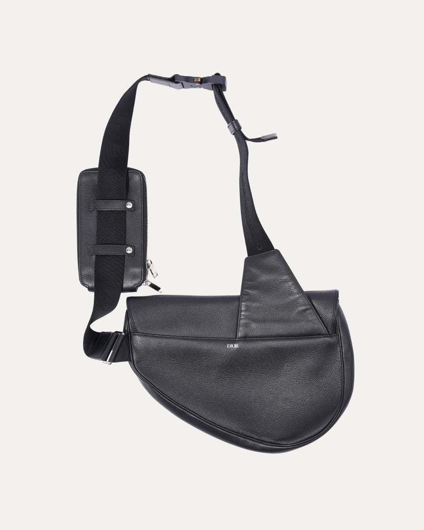 Leather Saddle Bag