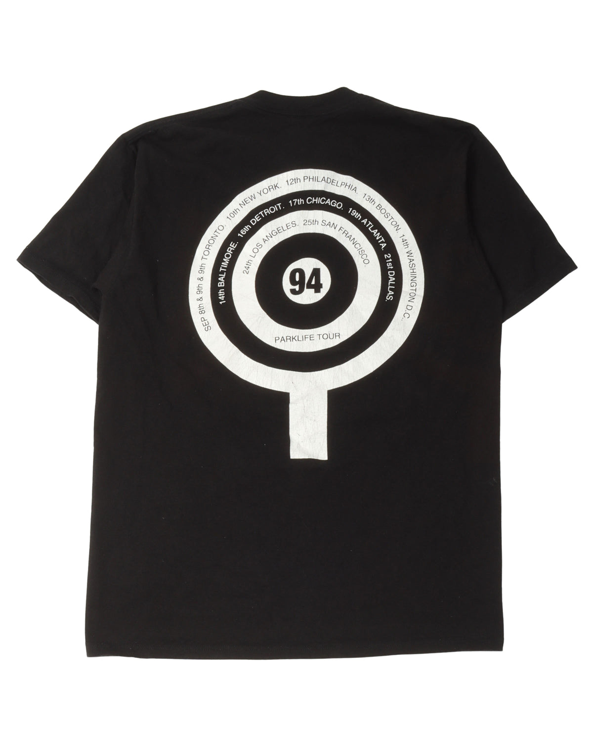 Blur Parklife 1994 Tour T-Shirt