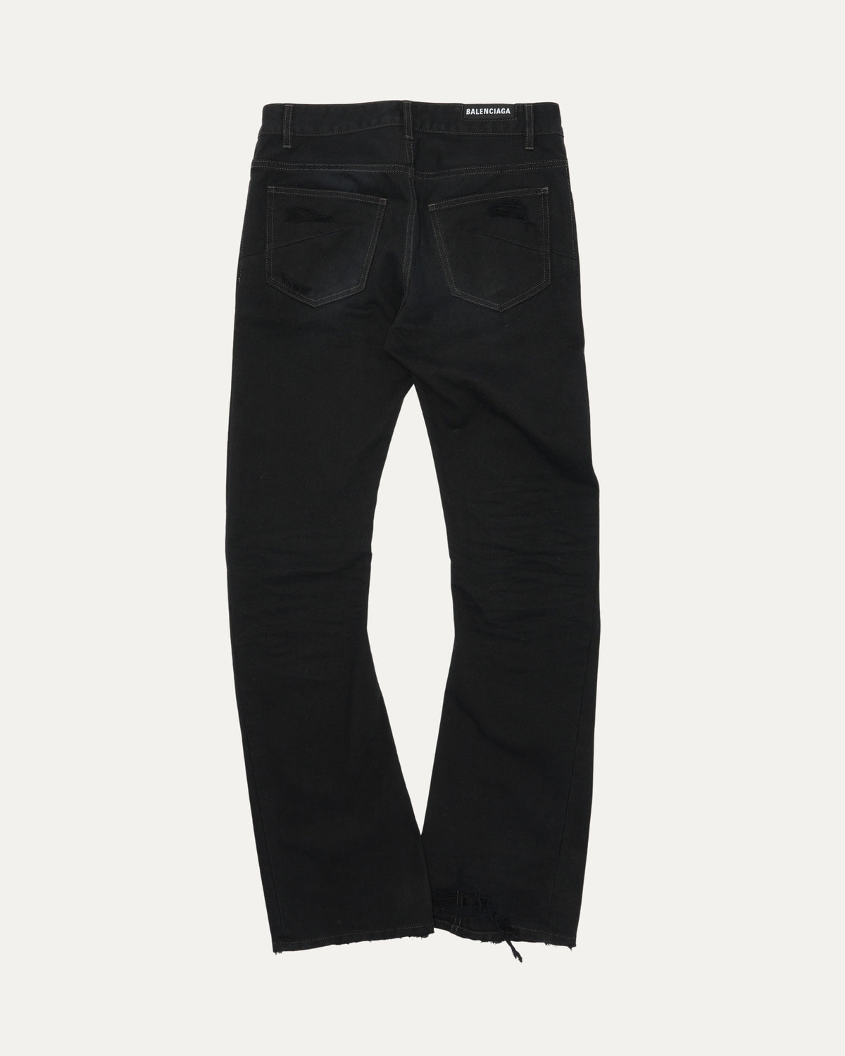Distressed Flared Jeans