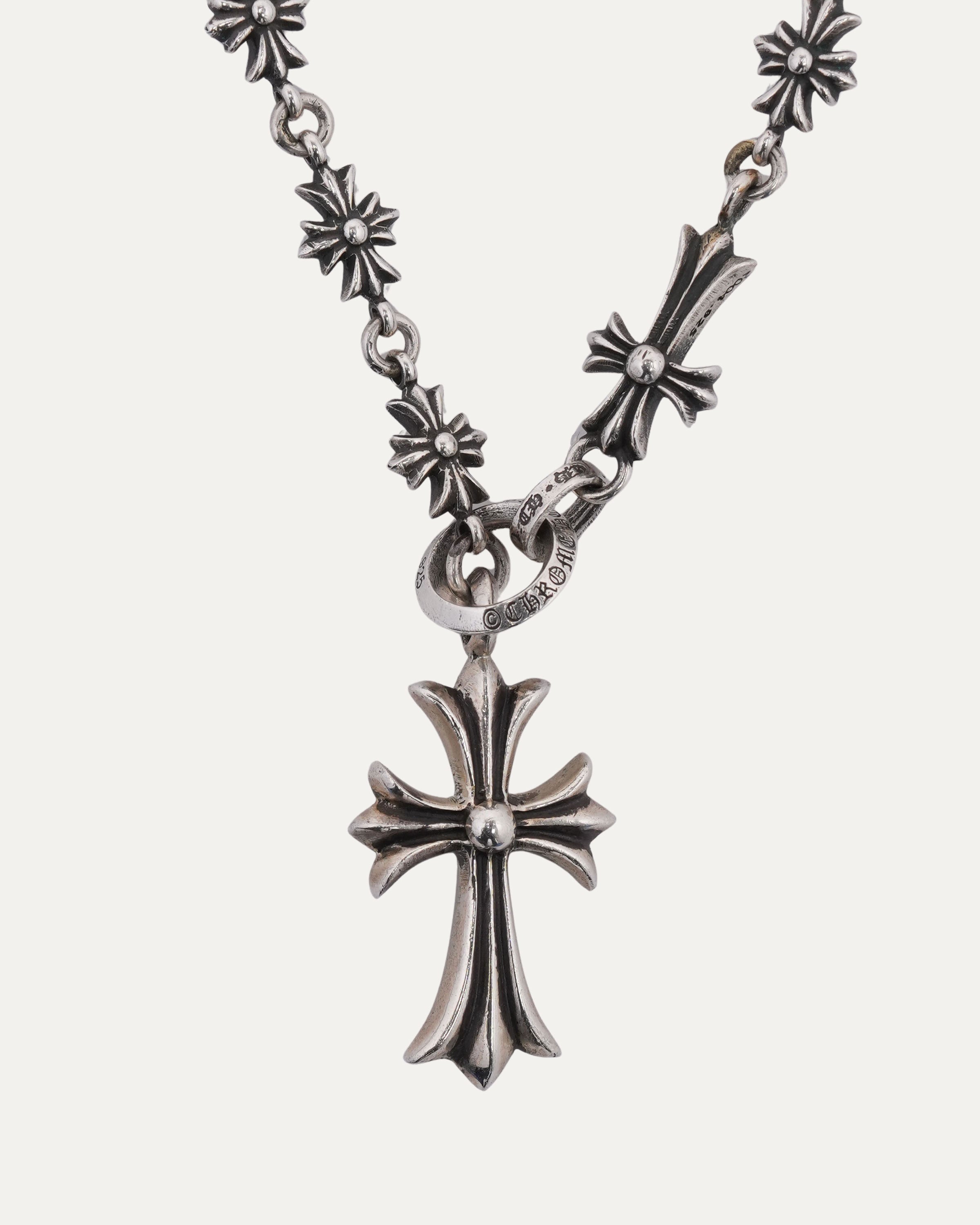Chrome Hearts Tiny E Choke Chain Necklace – Justin Reed