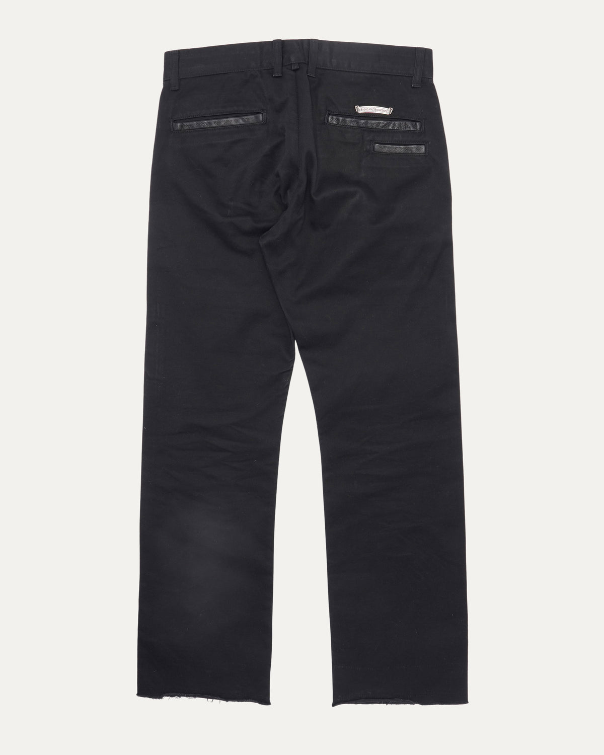 Raw Hem Chino Pants