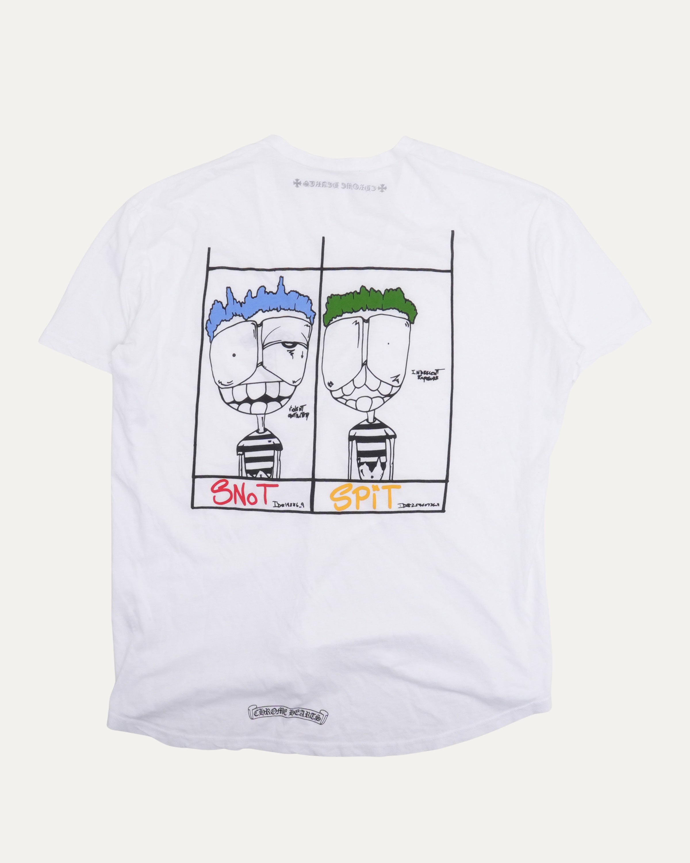 Chrome Hearts VネックTシャツ XS ホワイト Chrome Hearts Matty Boy V-Neck T-Shirt – Justin Reed