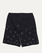Plus Cross Patch Star Print Board Shorts