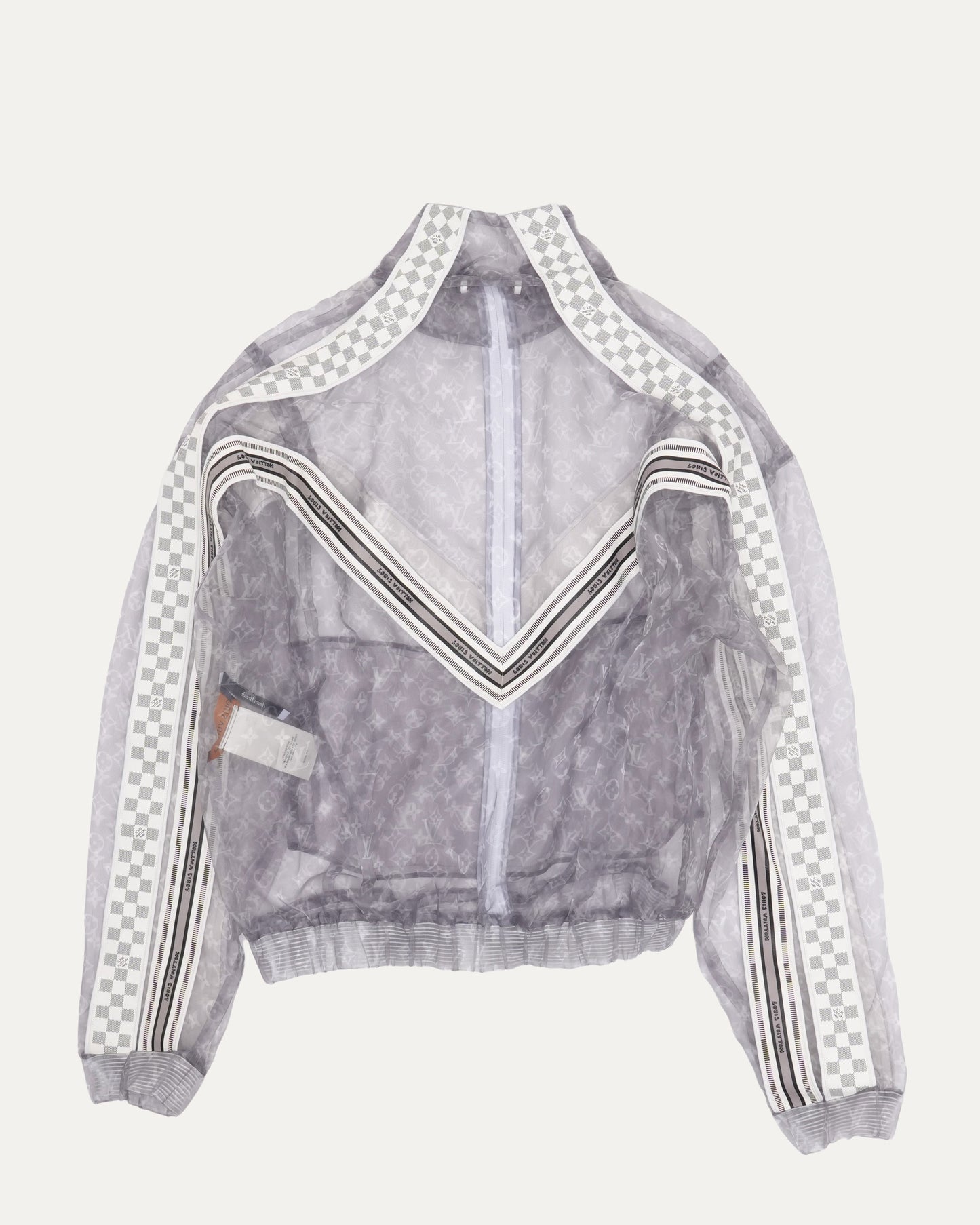 Monogram Organza Track Jacket