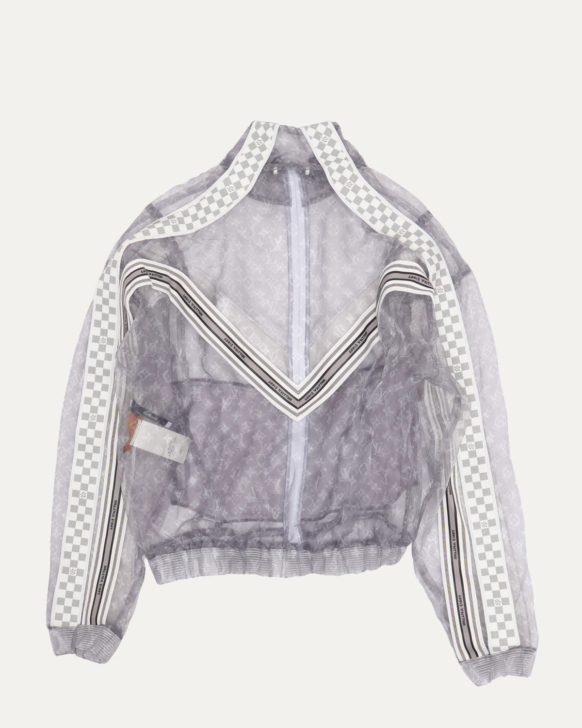 Monogram Organza Track Jacket