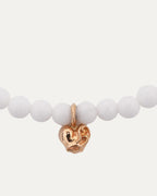 22k Gold Heart Bead Bracelet