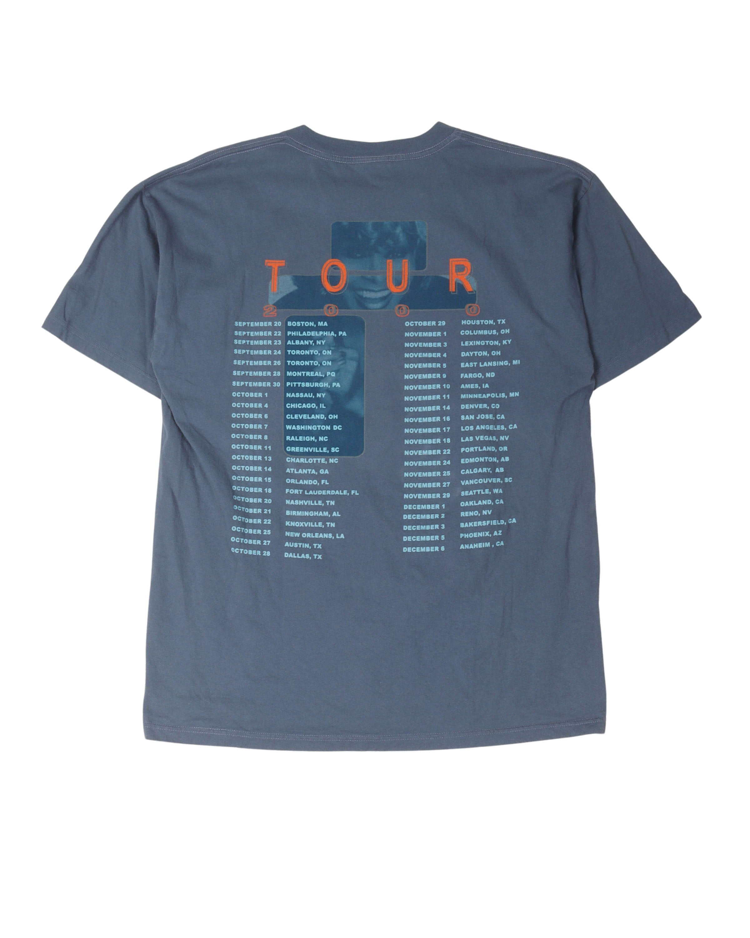 Tina Turner "Twenty Four Seven" Tour 2000 T-Shirt