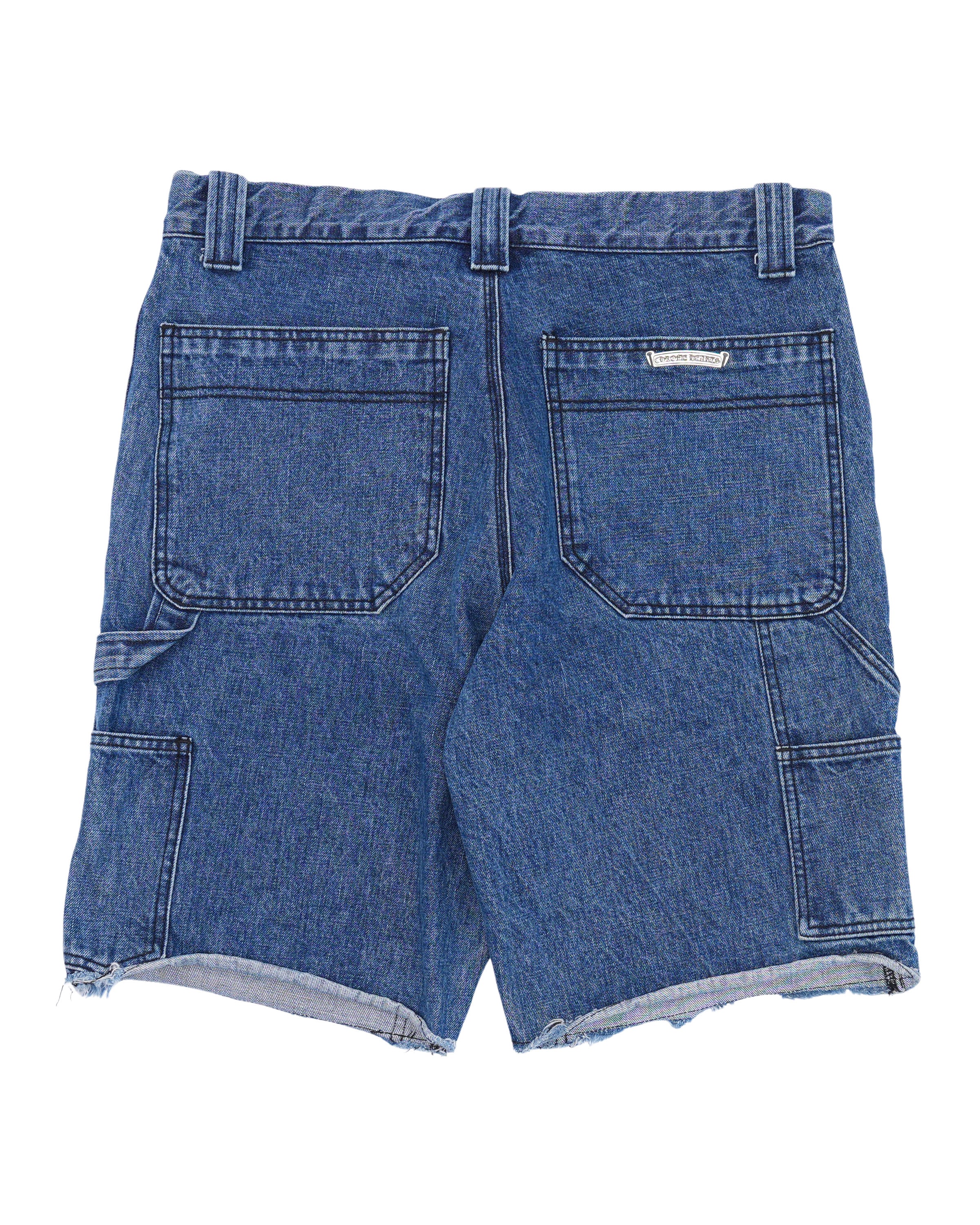 Double Knee Jean Shorts