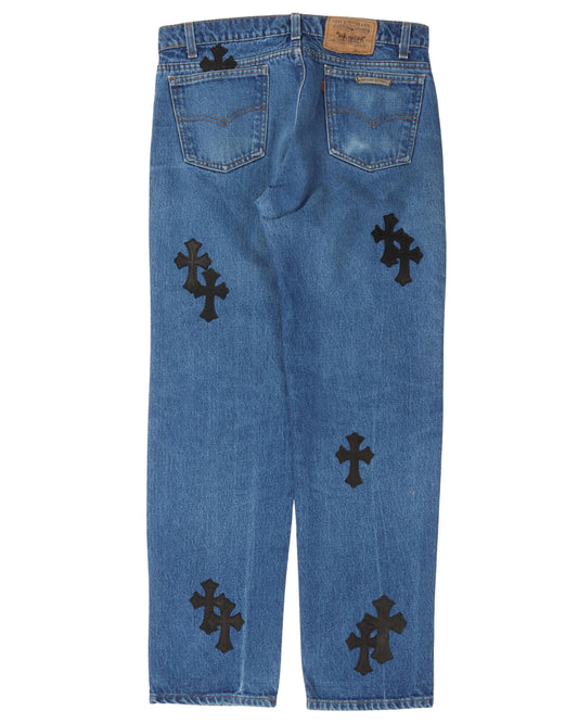 Levi's Orange Tab Cross Patch Jeans