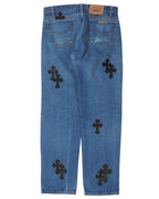 Levi's Orange Tab Cross Patch Jeans