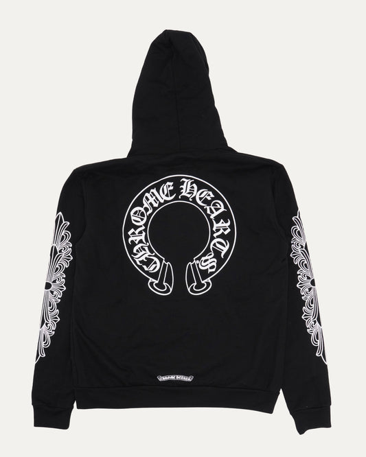 Horseshoe Logo Zip Up Hoodie