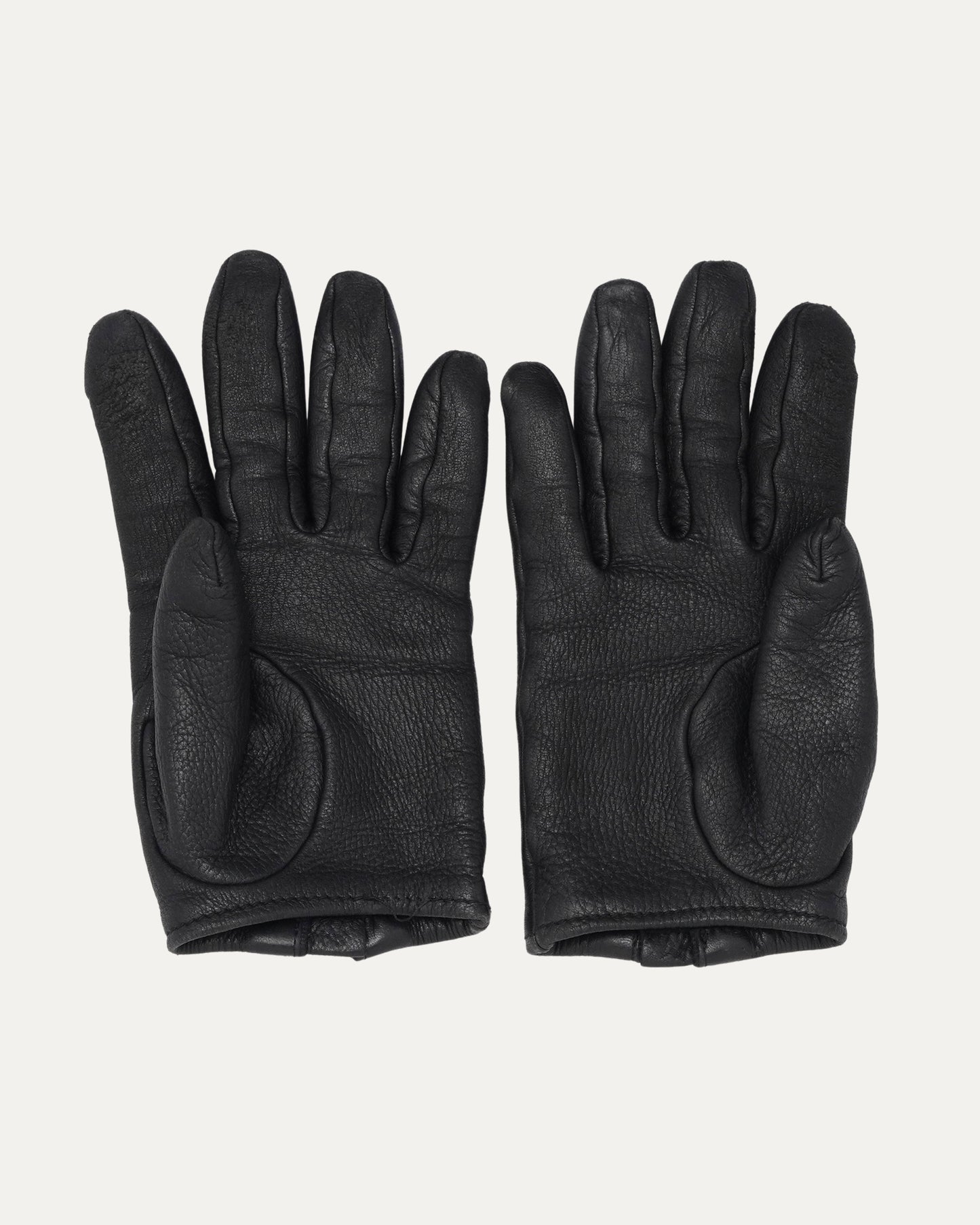 Leather Dagger Zip Gloves