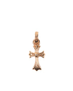 Baby Fat Pink Sapphire Cross Charm