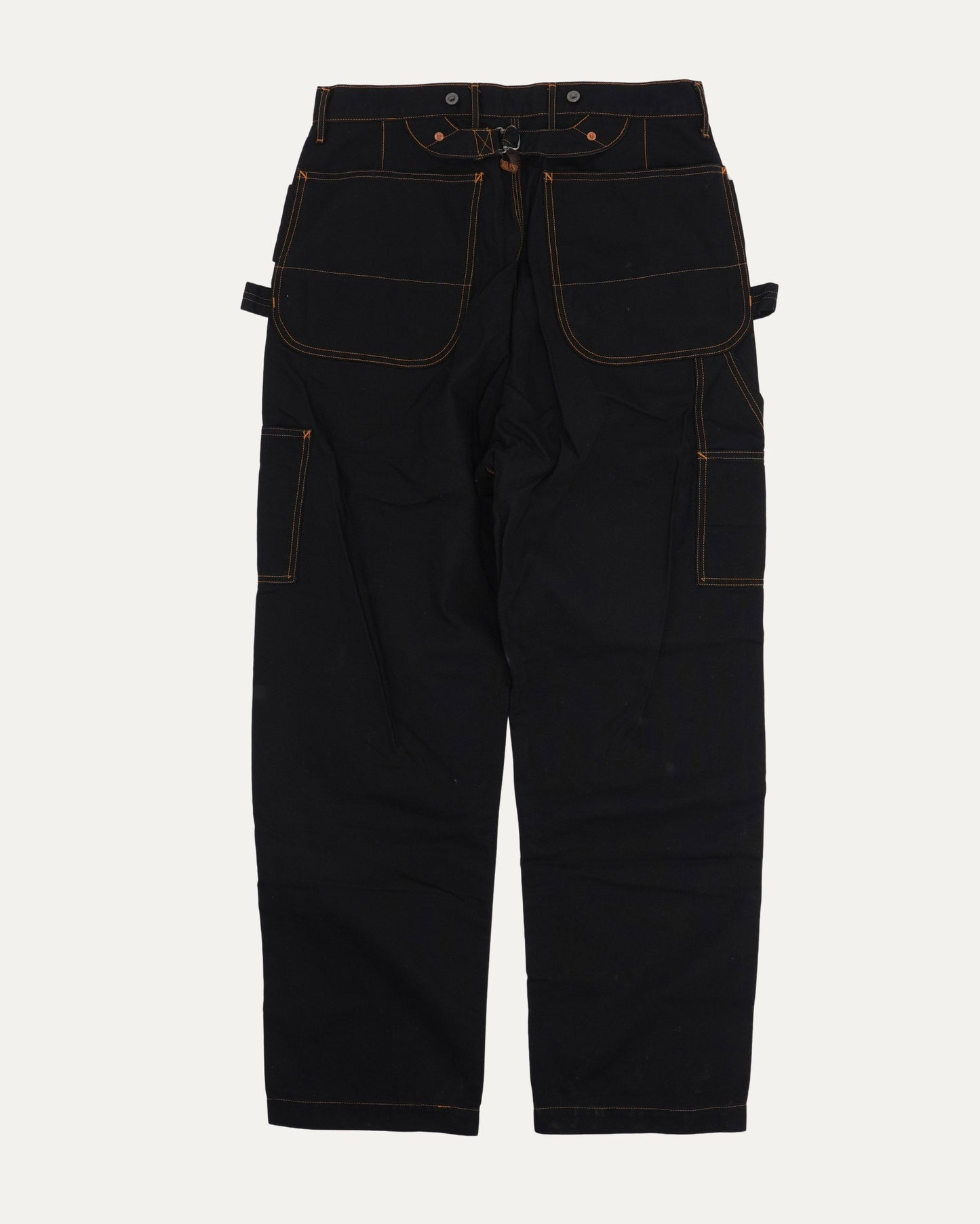 Lumber Straight-Leg Embroidered Cargo Trousers