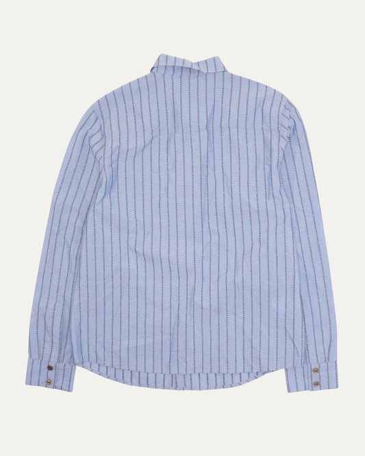Spell Out Pinstripe Shirt