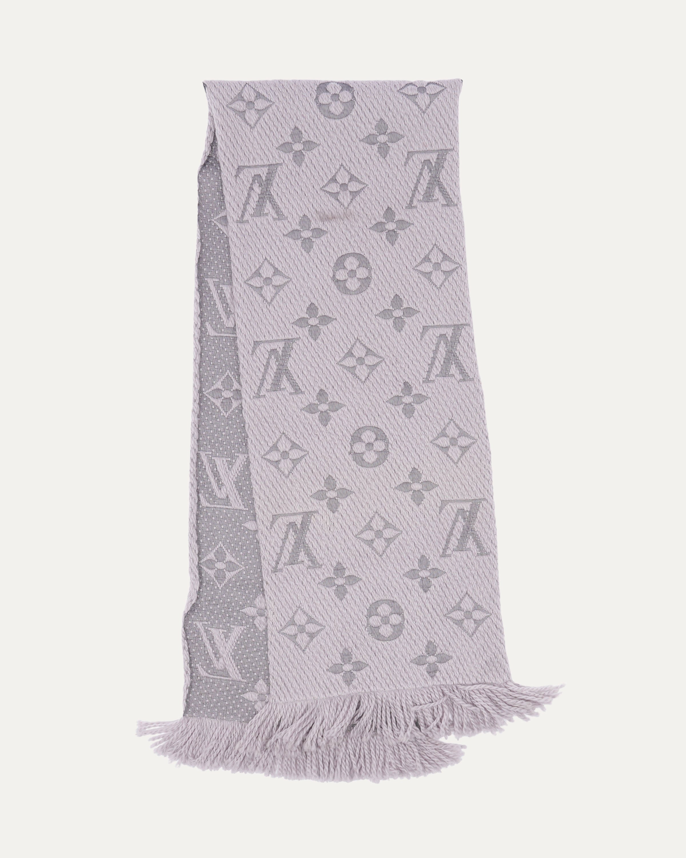 Jacquard Monogram Scarf