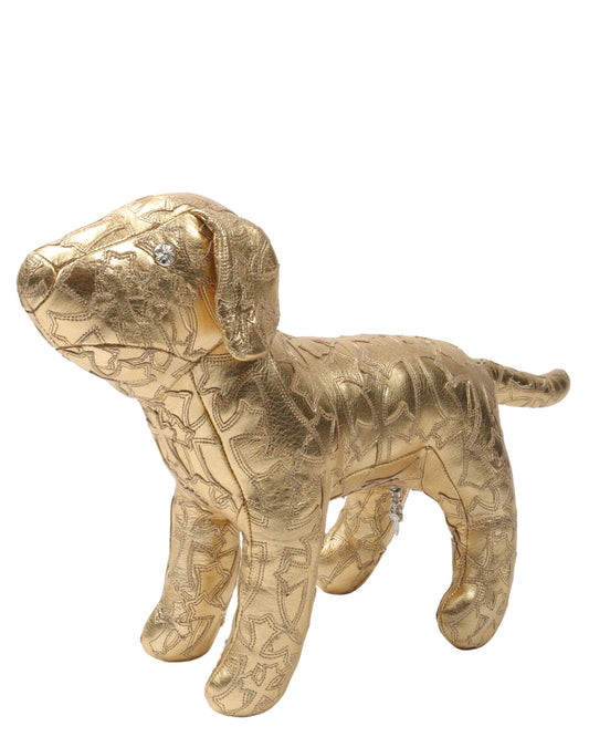 Leather Cross Patch Dog