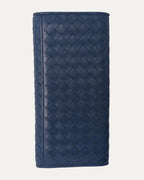 Intrecciato Croc Inlay Long Wallet