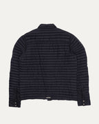 Cross Patch Nylon Insulated Shirt Jacket