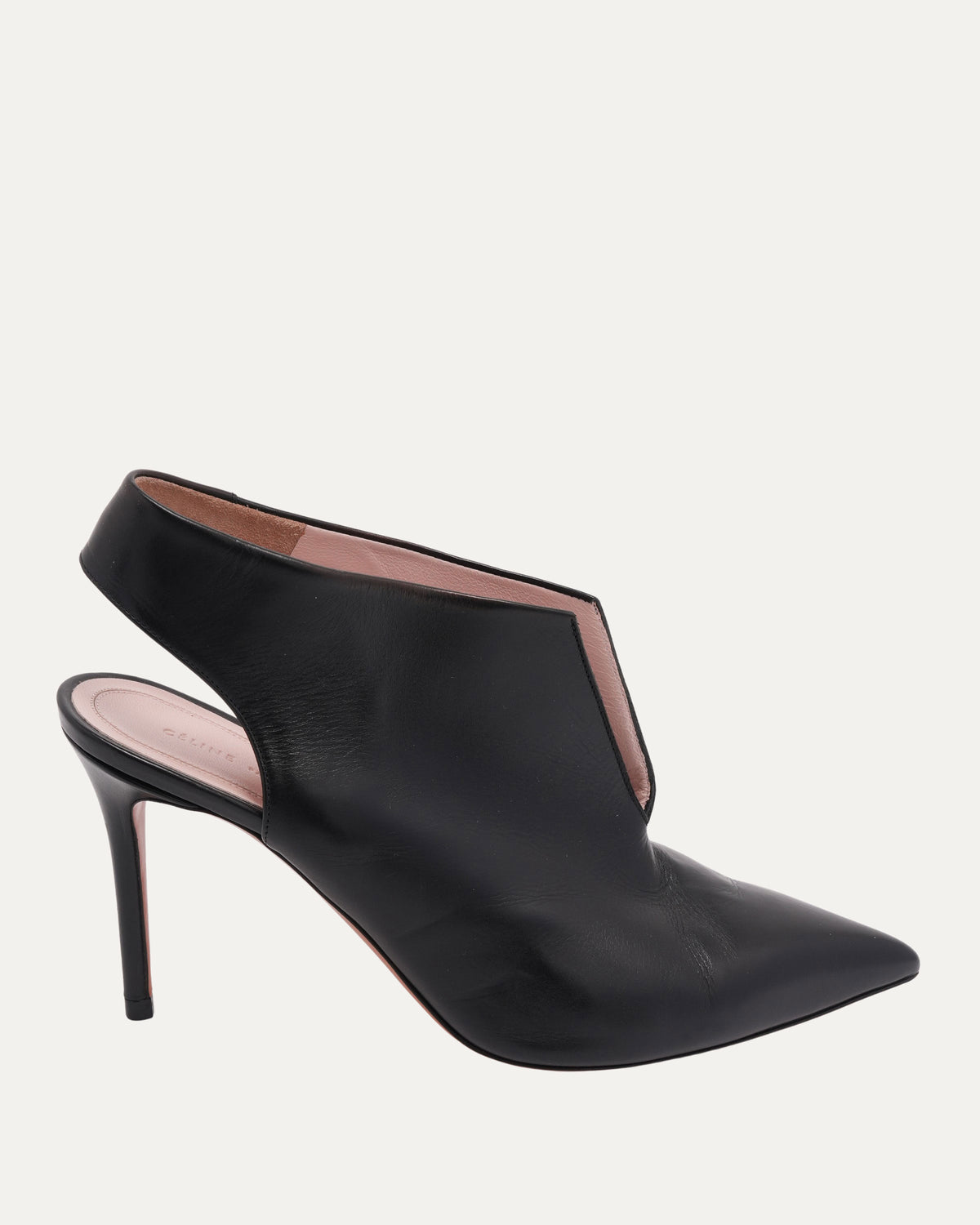 V-Neck Slingback Pumps