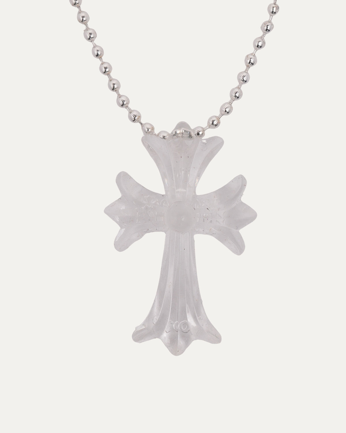 Silichrome Cross Necklace