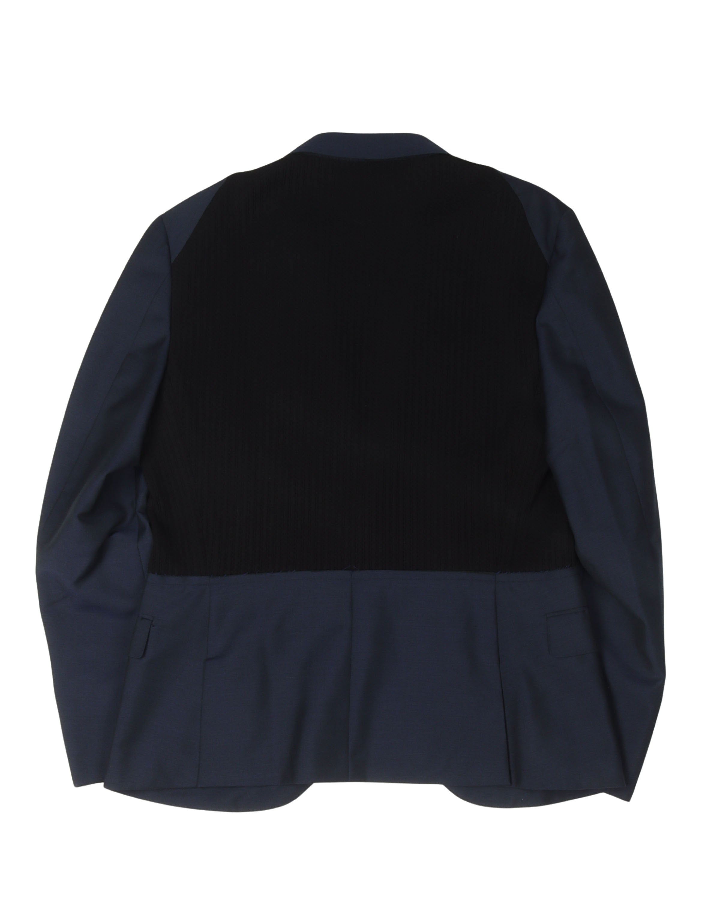 Hybrid Knit Blazer Jacket