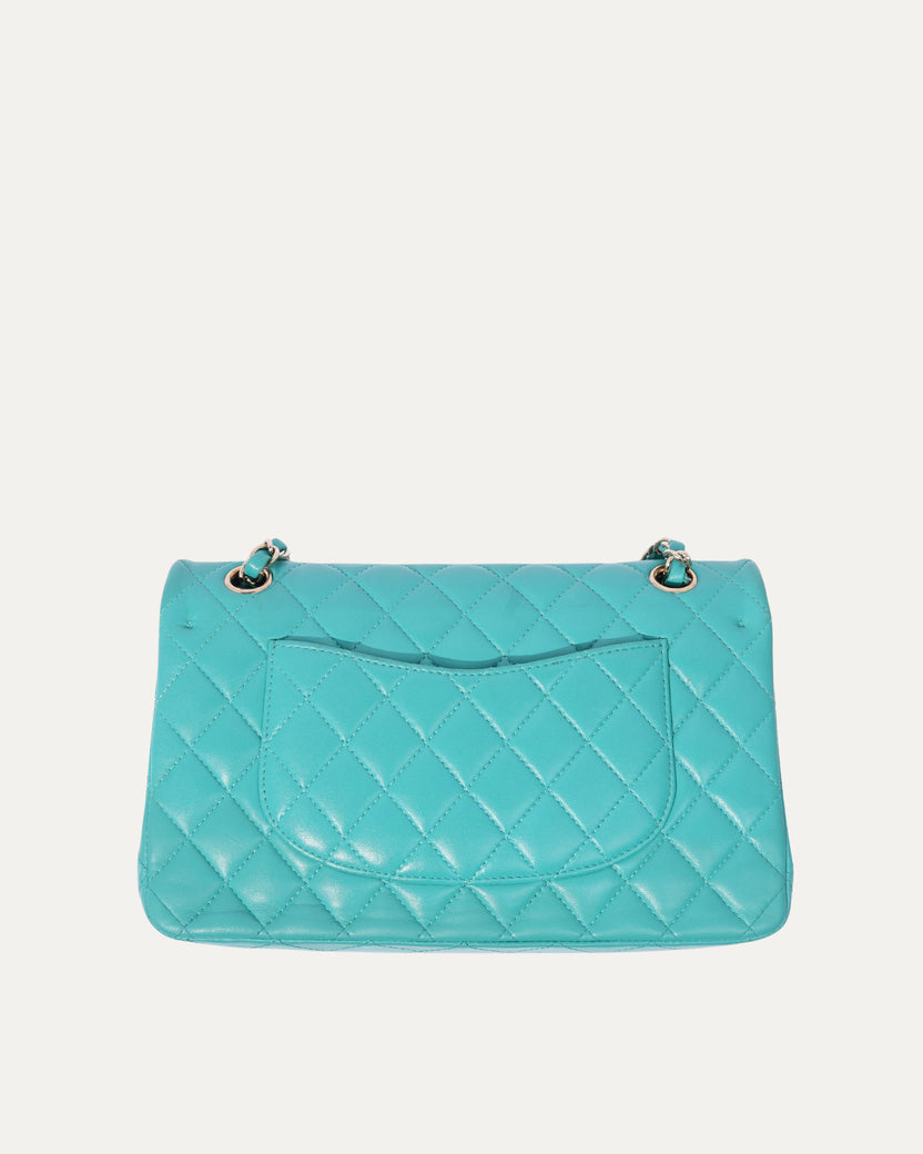 Quilted Medium Double Flap Bag