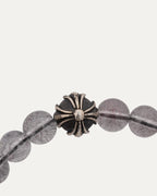 6mm Rutilated Quartz Plus Ball Bead Bracelet