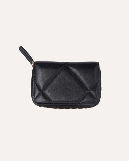 Quilted Zip Wallet