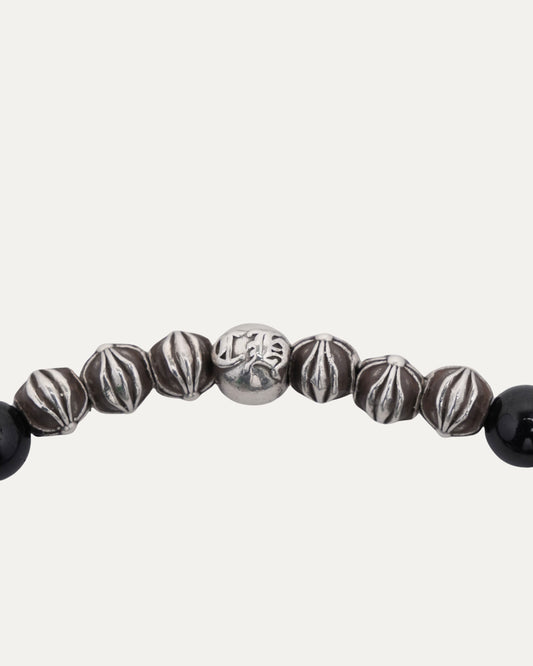 6mm Onyx Multi Bead Bracelet