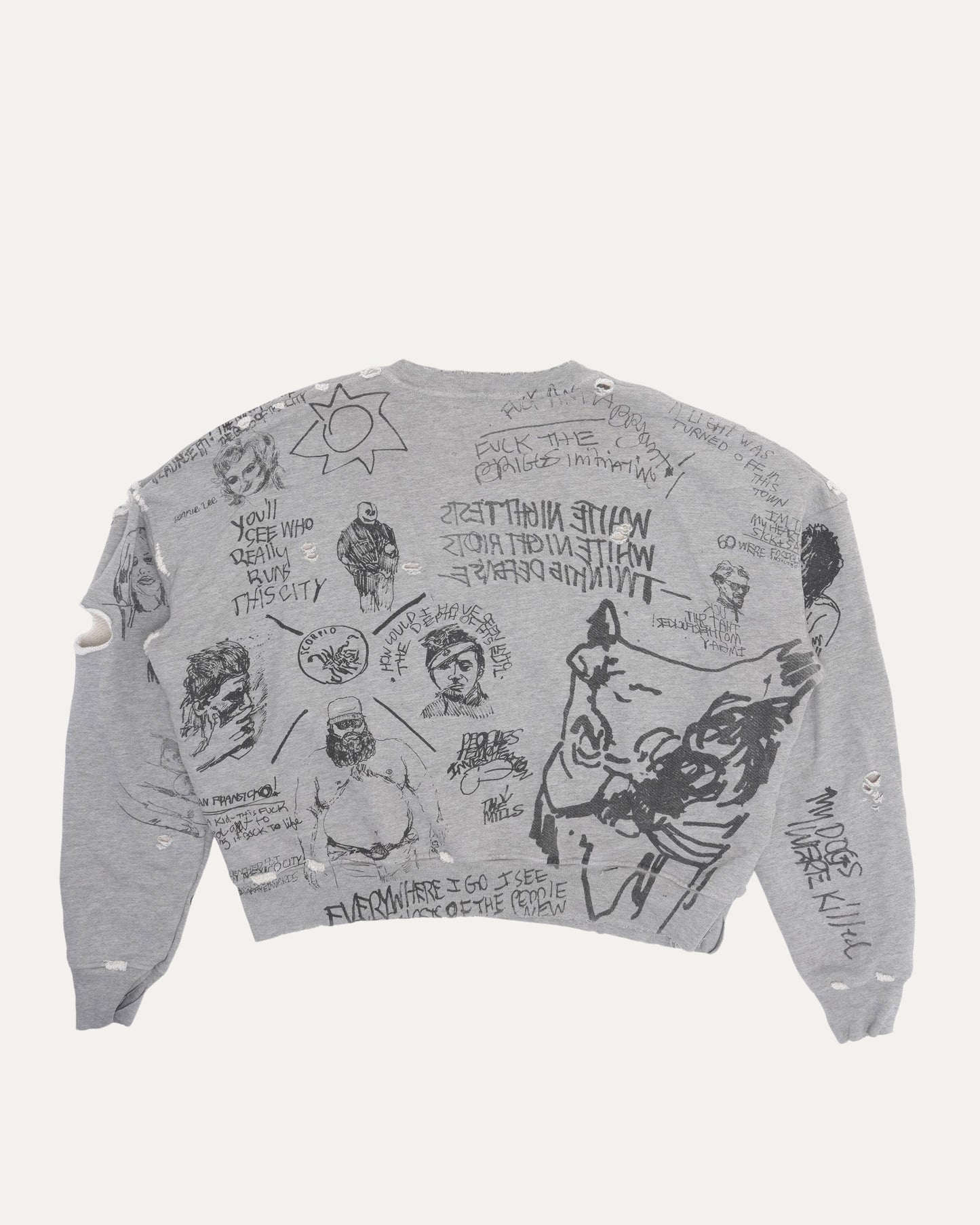 Pumping Iron Crewneck Sweatshirt