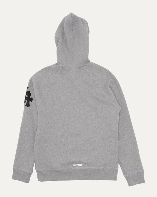 Paper Jam Cemetery Cross Patch Hoodie