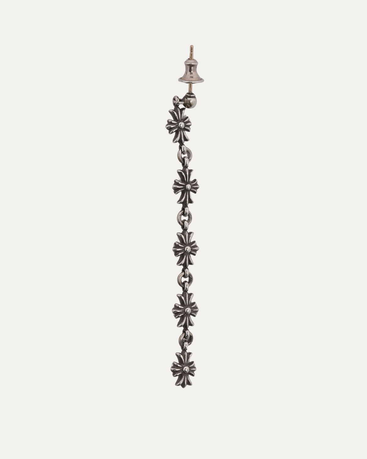 Tiny E Dangling Earring