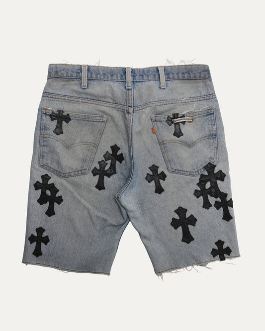 Levi's Cross Patch Jean Shorts
