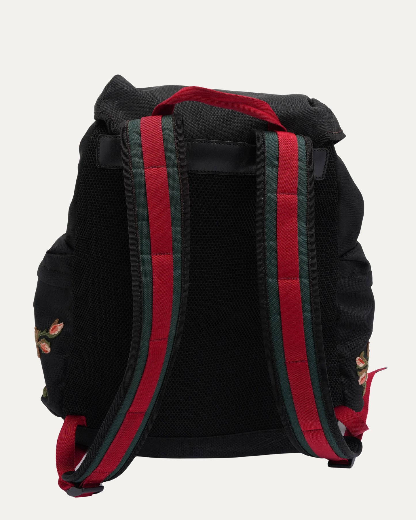 L'Aveugle Par Amour Techno Canvas Embroidered Backpack
