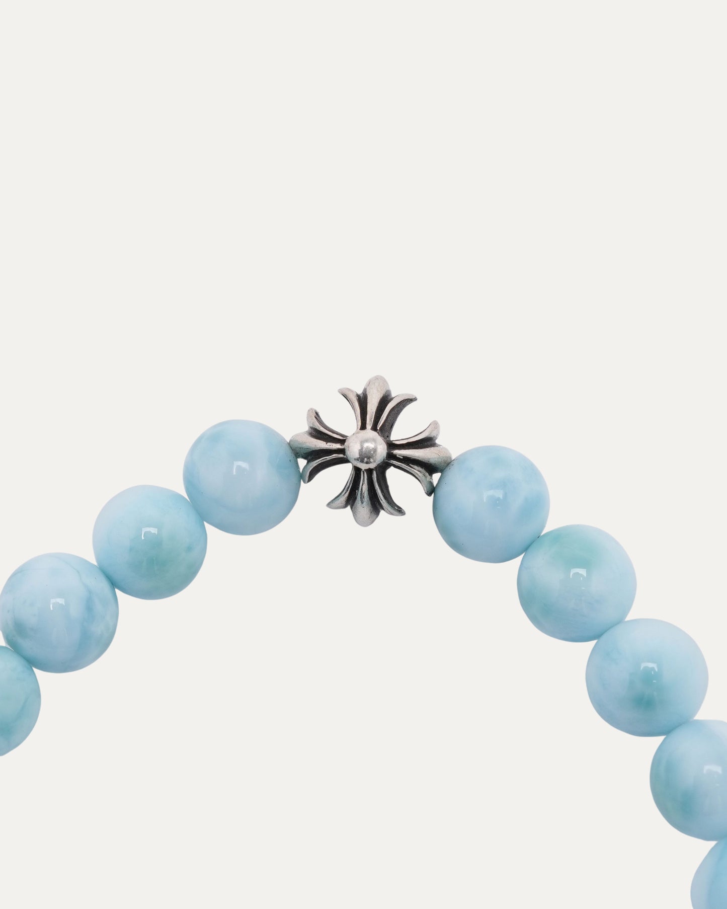 8mm Plus Cross Bead Bracelet