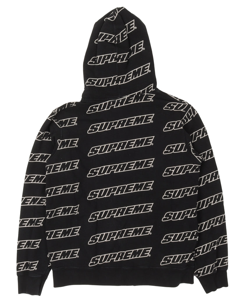 Supreme Motion Logo Hooded Sweatshirt 'Black' | Men's Size M