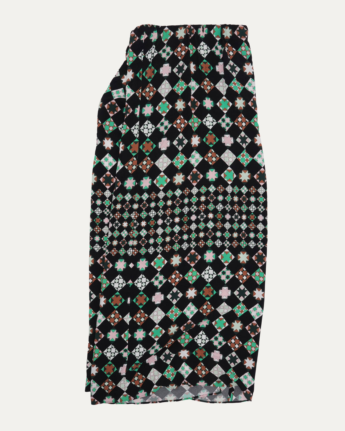 Geometric Print Dress