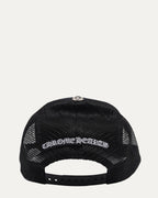 Pony Hair Cemetery Cross Patch Trucker Hat