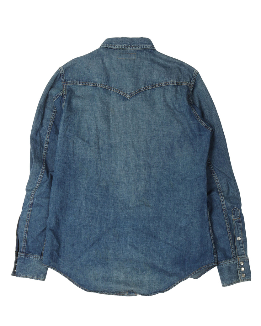 Denim Western Shirt