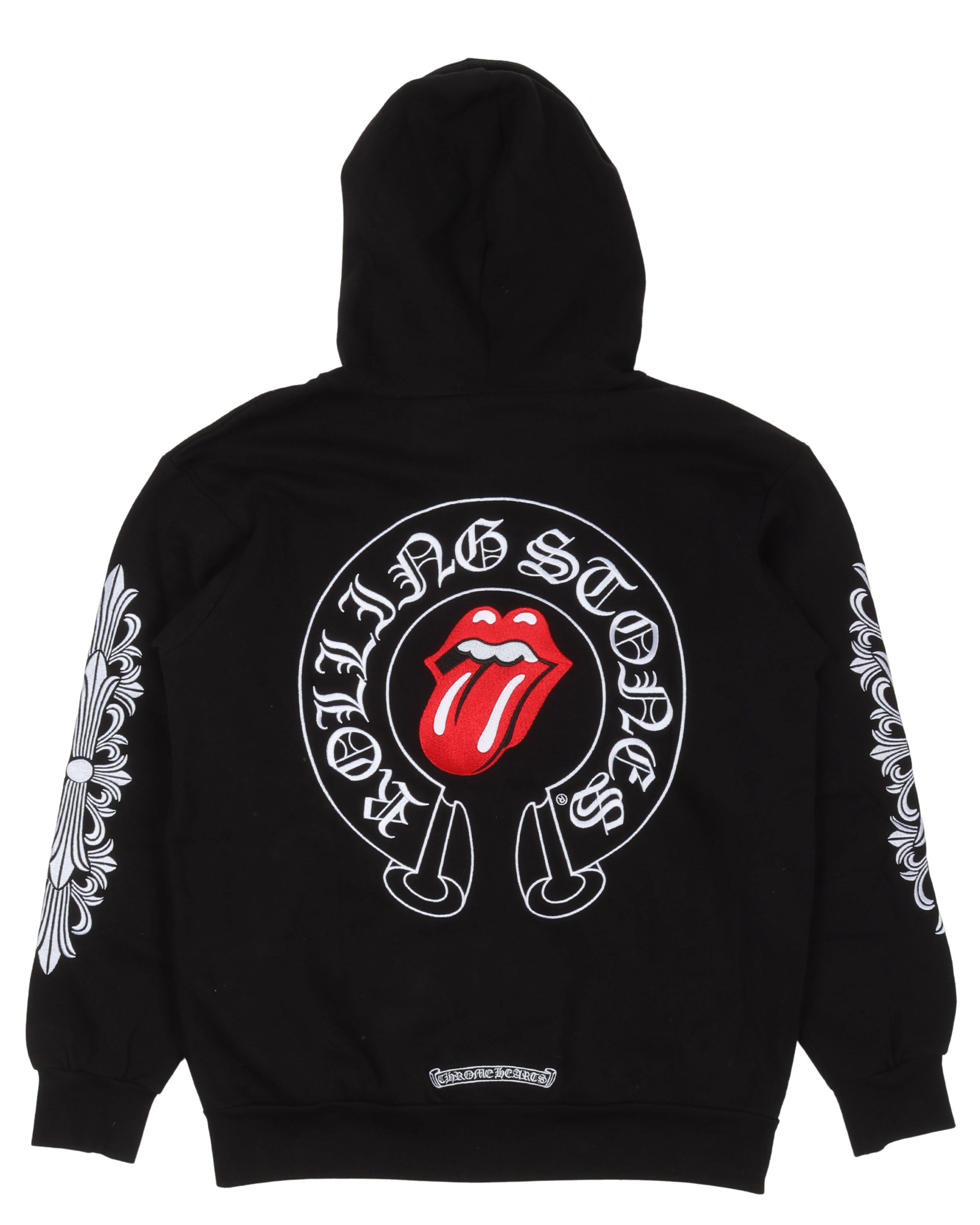 Full Embroidered Rolling Stones Hoodie