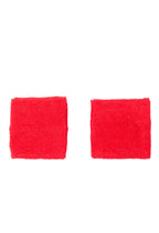 Rolling Stones Leather Patch Wrist Sweatbands