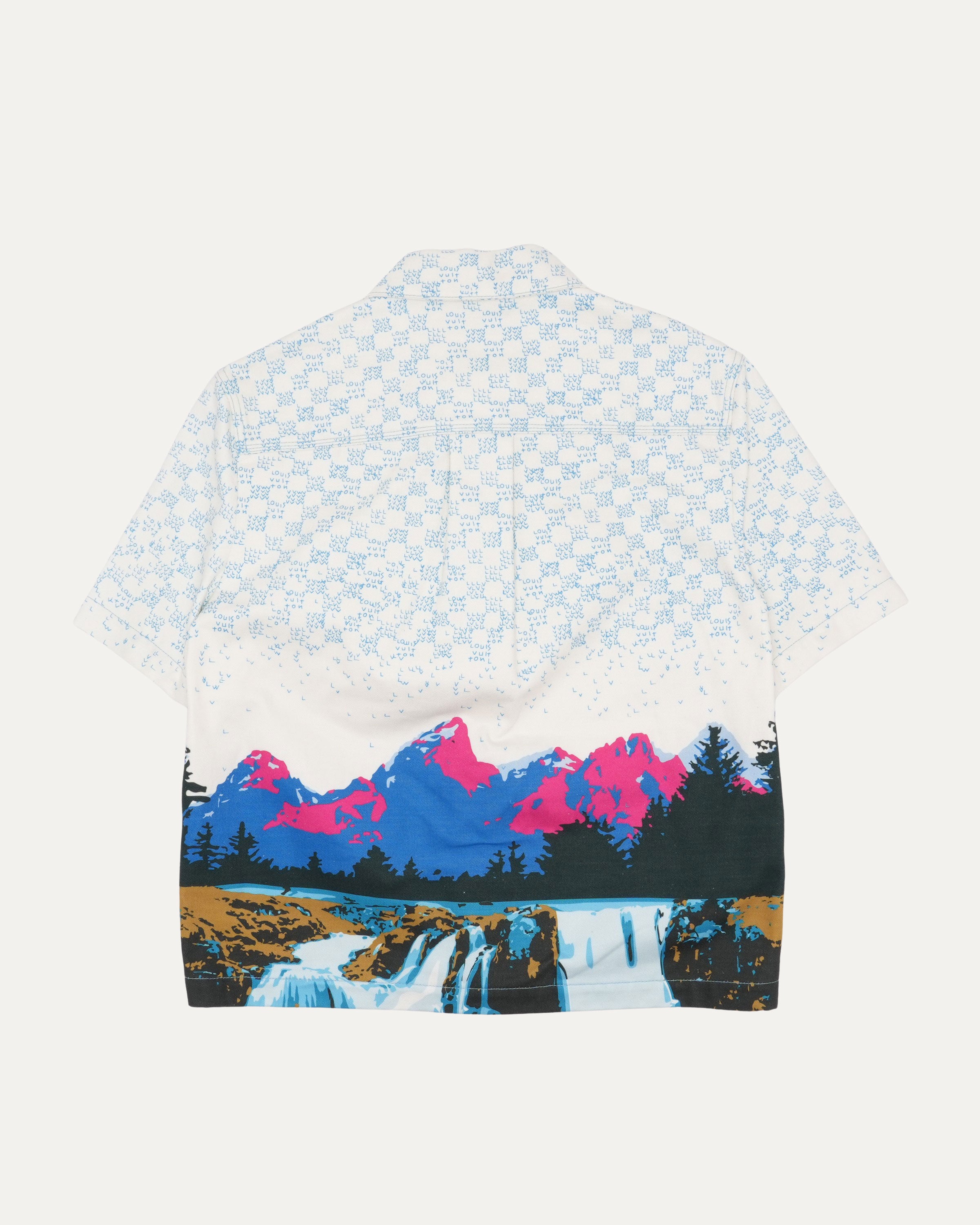 エ*ラ様 LOUIS VUITTON 水彩風半袖シャツ Louis Vuitton Damier Mountain Shirt – Justin Reed