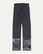 Indigo Lacquered Jeans