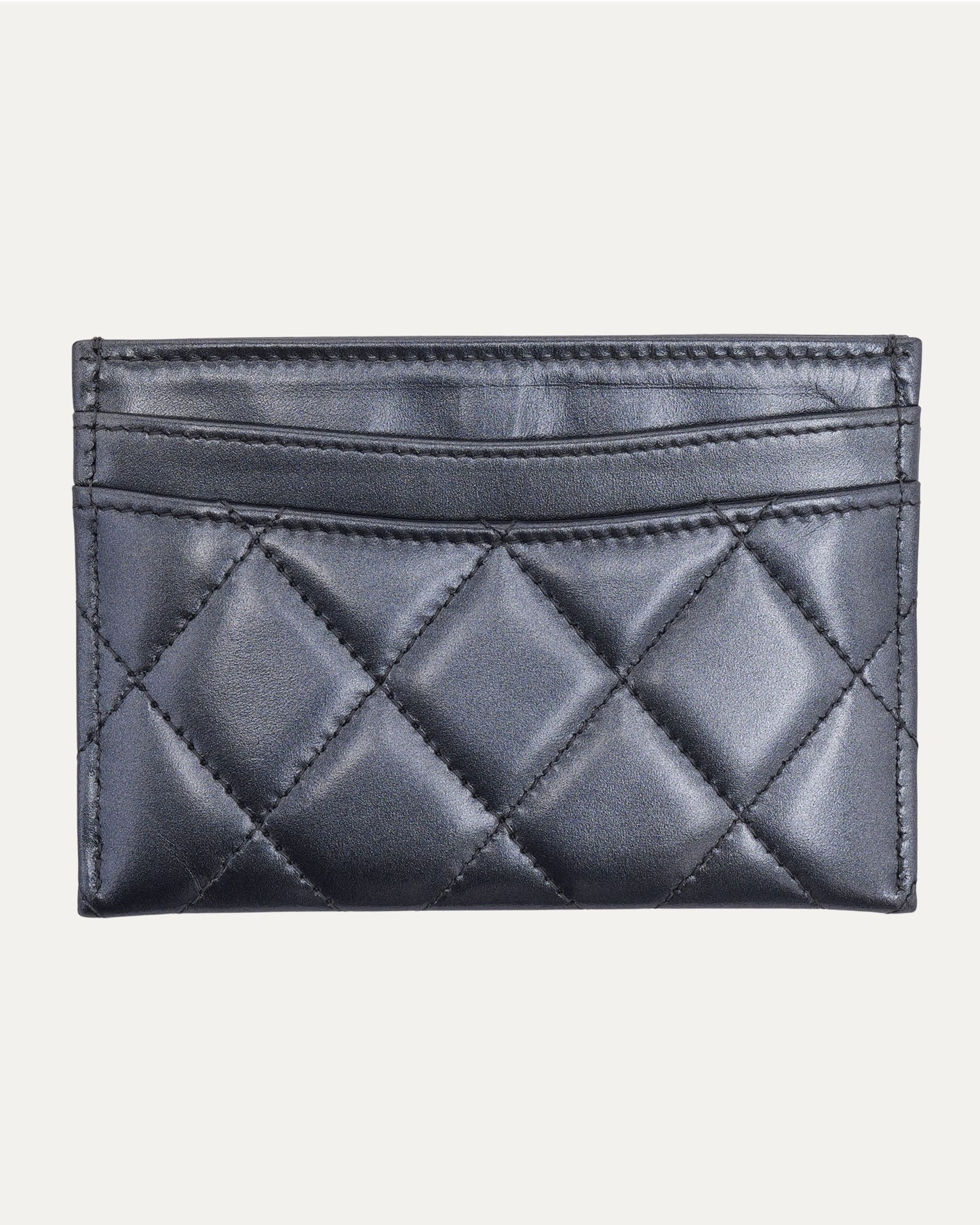 Iridescent Quilted Cardholder