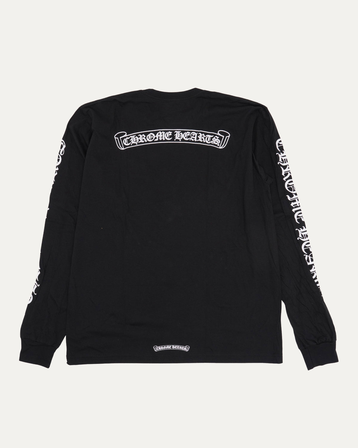 Scroll Logo Long Sleeve Pocket T-Shirt