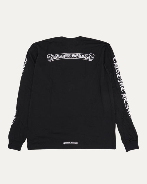 Scroll Logo Long Sleeve Pocket T-Shirt
