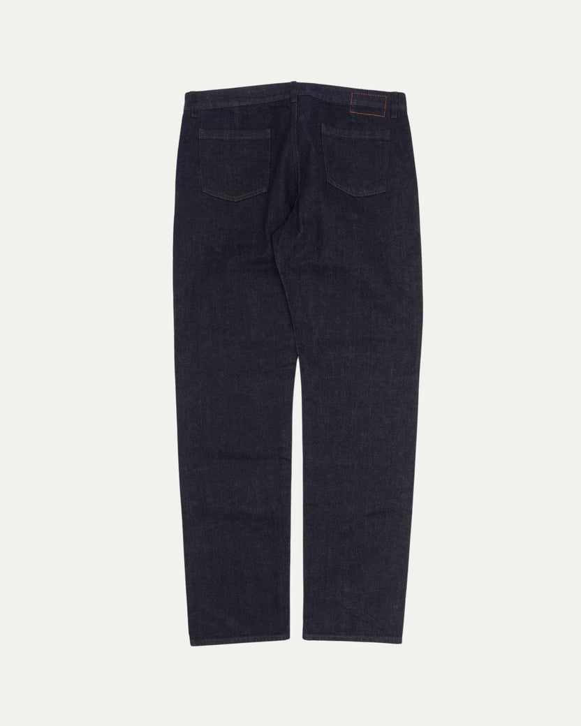 Washed Denim Worker Jeans