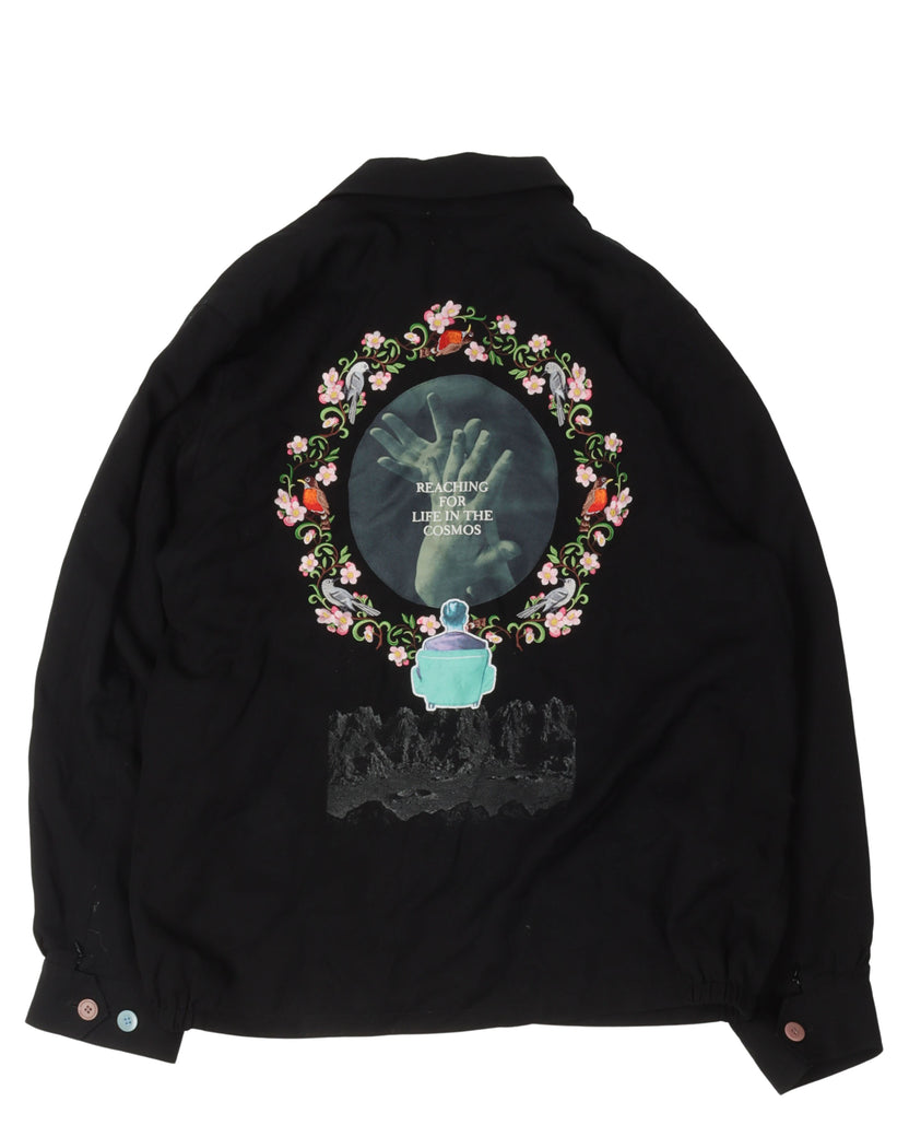 Life in The Cosmos Embroidered Jacket